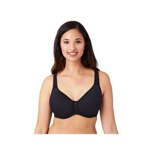 NWT Wacoal Basic Beauty Spacer Underwire T-Shirt Bra, Black, Size 40DD